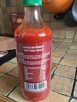 Mängden socker i Hot Chili Sauce Sriracha