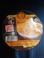 Mängden socker i Instant Reisnudelsuppe mit Hähnchenfleischgeschmack