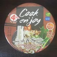 Mängden socker i Instant Rice Noodle Thai Style