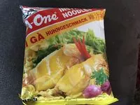 Mängden socker i Instant Noodles Huhngeschmack