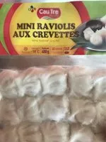 Mängden socker i Mini Raviolis aux Crevettes