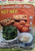 Mängden socker i Farine de riz gluant