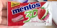 Mängden socker i Mentos 3d