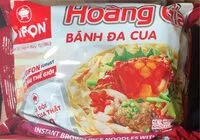 Mängden socker i Bánh Đa Cua Vifon