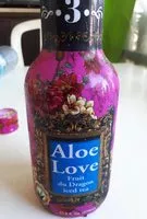 Mängden socker i Aloe love fruit du dragon iced tea