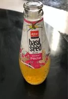 Mängden socker i Basil seed drink peach