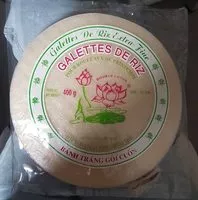 Mängden socker i Galettes de riz