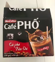 Mängden socker i Café PHÔ