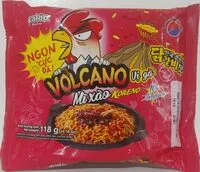 Mängden socker i Volcano Vi ga Mi Xao Koreno