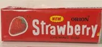 Mängden socker i Strawberry chewing gum