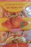 Mängden socker i Mì Trung Khô