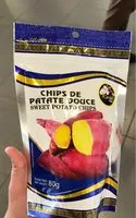 Mängden socker i Chips de patate douce