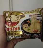 Mängden socker i Nouilles instantanées saveur de poulet