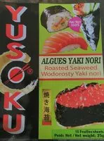 Mängden socker i Algues Yaki Nori