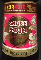 Mängden socker i Sauce soja eurasie