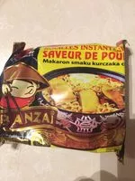 Mängden socker i Nouilles instantanées