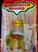 Mängden socker i Reisnudeln, dünn