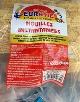 Mängden socker i Nouilles instantanées