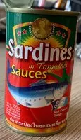 Mängden socker i sardines in tomatoes sauces