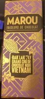 Mängden socker i grand cru de chocolat noir Vietnam