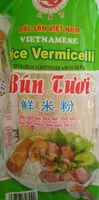 Mängden socker i Bun tuoi - vermicelle de riz