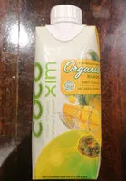 Mängden socker i Organic coconut water