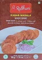 Mängden socker i রাঁধুনী রেডিমিক্স কাবাব মসলা