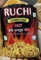 Mängden socker i রুচি ঝাল চানাচুর