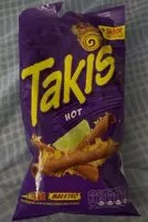 Mängden socker i Takis HOT