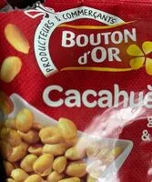 Mängden socker i Cacahuètes grillées & salées