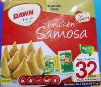 Mängden socker i Chicken Samosas