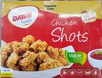 Mängden socker i chicken shots