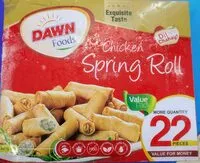 Mängden socker i Chicken Spring Roll