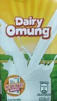Mängden socker i Dairy Omung