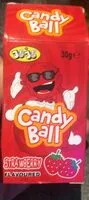Mängden socker i Candy Ball Strawberry