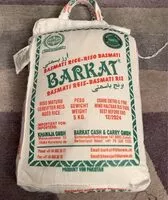 Mängden socker i Basmati rice