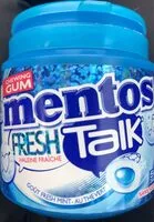 Mängden socker i Mentos Fresh Talk