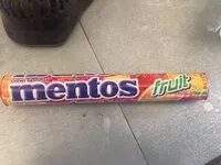Mängden socker i Mentos fruit
