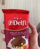 Mängden socker i Fruit, and nut