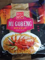 Mängden socker i mi goreng hot & spicy