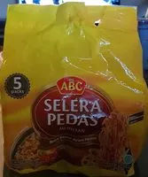 Mängden socker i Mie ABC Selera Pedas Rasa Semur Ayam Pedas