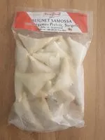 Mängden socker i Beignet Samossa aux légumes Préfrit, Surgelé