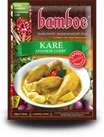 Mängden socker i Kare - Javanisches Curry