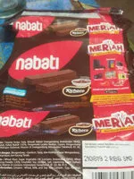 Mängden socker i Nabati Chocolate Wafer