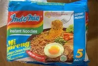 Mängden socker i Barbeque Chicken Flavour Mi Goreng Instant Noodles
