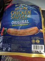 Mängden socker i Chicken Sausage Original