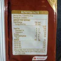 Mängden socker i Malkist