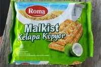 Mängden socker i Malkist kelapa kopyor