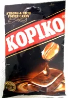 Mängden socker i Strong & rich coffee candy