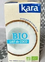 Mängden socker i Bio lait de coco